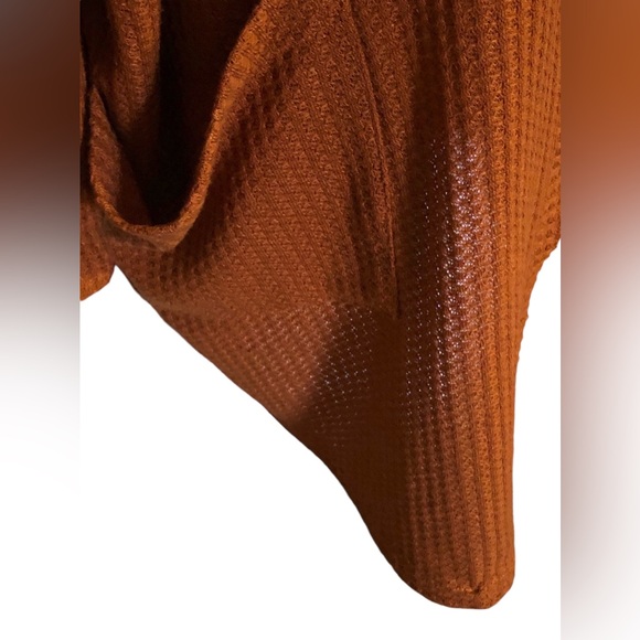 Umgee 2 for $15 Waffle Knit Open Front Cardigan w/Pockets & Patchwork IMMACULATE - Picture 3 of 9